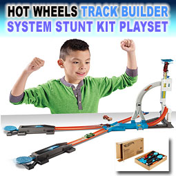 Hot Wheels Track Builder System Stunt Kit Playset Review