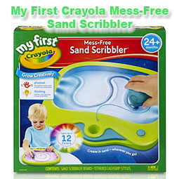 My First Crayola Mess-Free Sand Scribbler Review