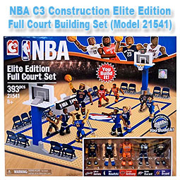 NBA C3 Construction Elite Edition Full Court Building Set (Model 21541) Review