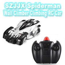 SZJJX Spiderman Wall Climber Climbing RC Car Review