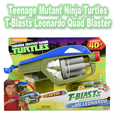 Teenage Mutant Ninja Turtles T-Blasts Leonardo Quad Blaster Review