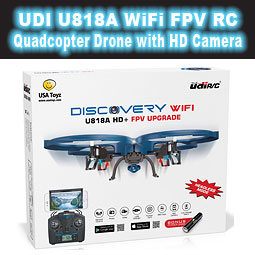 UDI U818A WiFi FPV RC Quadcopter Drone with HD Camera Review